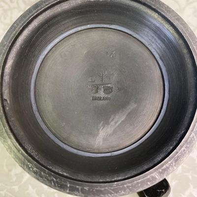 Antique English Pewter Tankard Mug