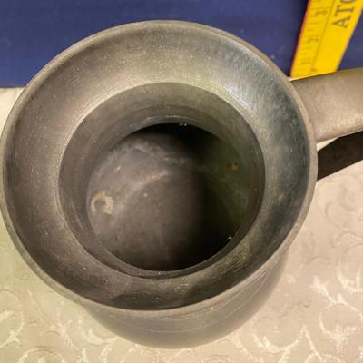 Antique English Pewter Tankard Mug