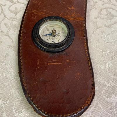 US Army Leather mounted Compass