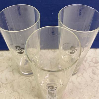 3 Vintage Playboy Bunny Glasses