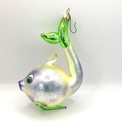 1620 Vintage Italian Handblown Fish Ornament