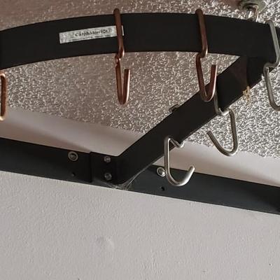 Calphalon  metal 1/2 circle pot rack