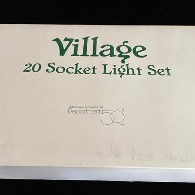 20 SOCKET LIGHT SET