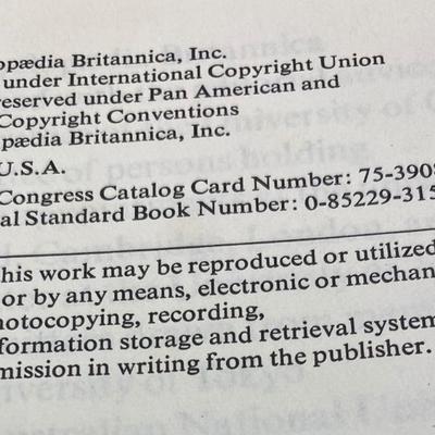 Encyclopaedia Britannia