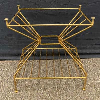 Metal TV or End Table