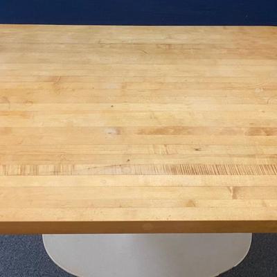 Butcher Block Kitchen Table