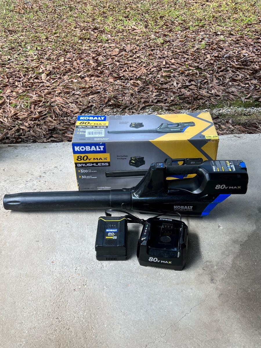 KOBALT Brushless 80v Max Cordless Blower
