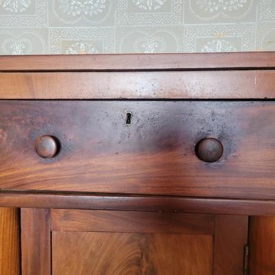 Antique Solid Wood Cabinet/Credenza (DR-DW)