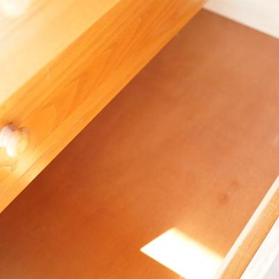 OAK FIVE DRAWER HIGHBOY