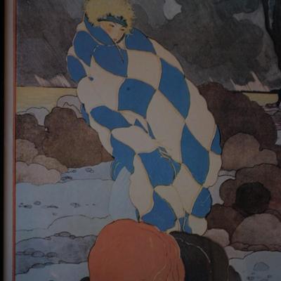 FRAMED VOGUE POSTER PRINT "EARLY DECEMBER" FRAMED