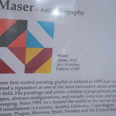 SIGNED ALAN HESTER SERIOGRAPH   Ed 100 . Signed in pencil LOWER RIGHT. TANDEM PRESS