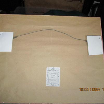 Framed Cheetah Giclee Print