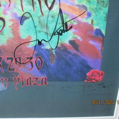 Valley of the Moon Vintage Festival 2007 Signed Framed Poster