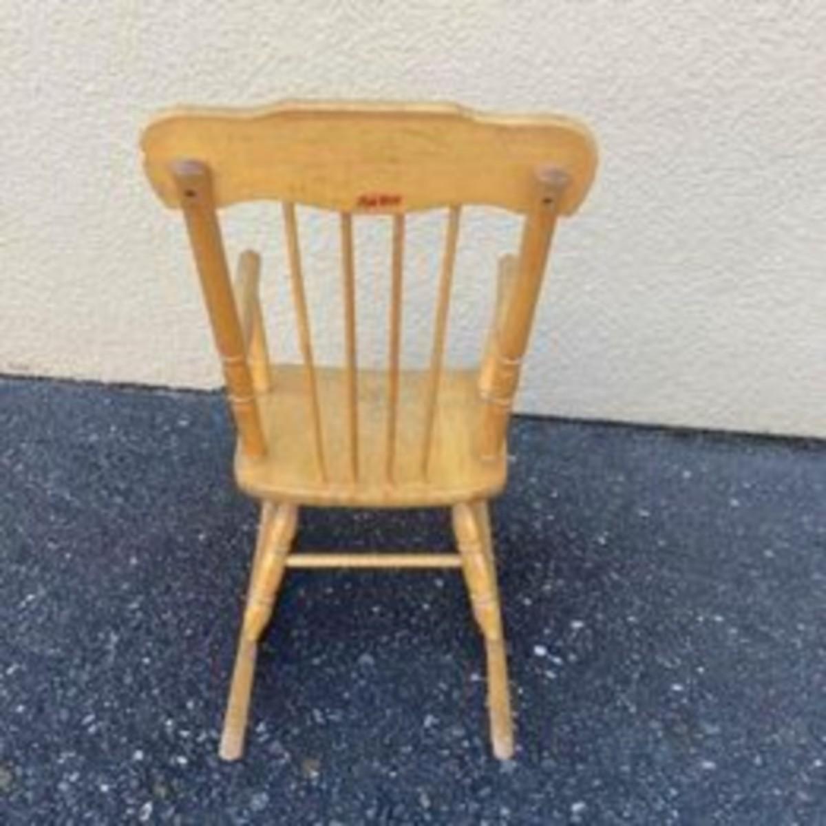 Oak Hill Child Vintage Rocking Chair