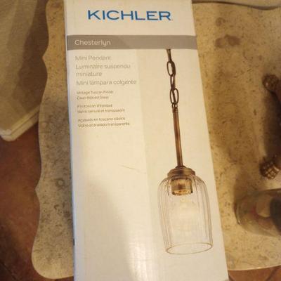 Kichler single light chandelier BRAND NEW Still in the box