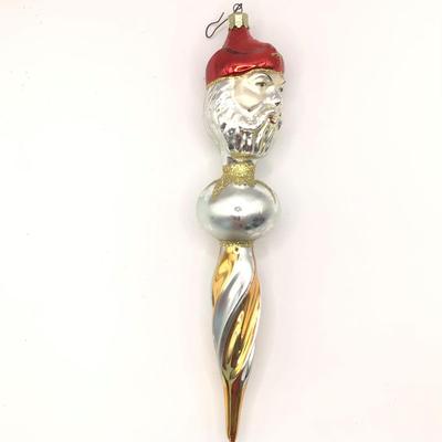 1645 Vintage Christopher Radko St. George Glass Ornament