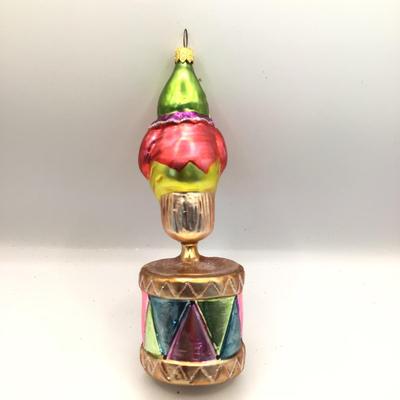 1659 Christopher Radko Circus Band Glass Ornament