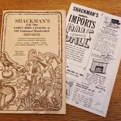 Shackman's Fall 1969 Catalog