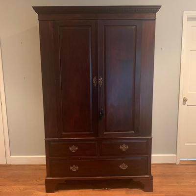 Solid Wood Armoire (MB-KW)