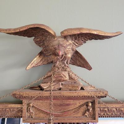 Decorative Arts, Inc. Gilded Eagle Mirror (LR-DW)