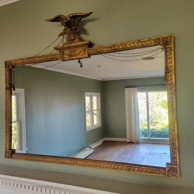 Decorative Arts, Inc. Gilded Eagle Mirror (LR-DW)