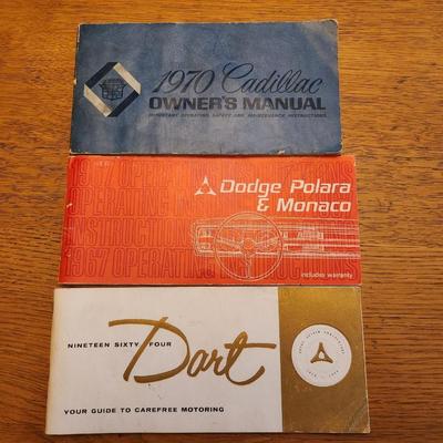 Old Automobile Owner's Manuals
