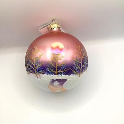 1663 Christopher Radko Northern Twilight Glass Ornament