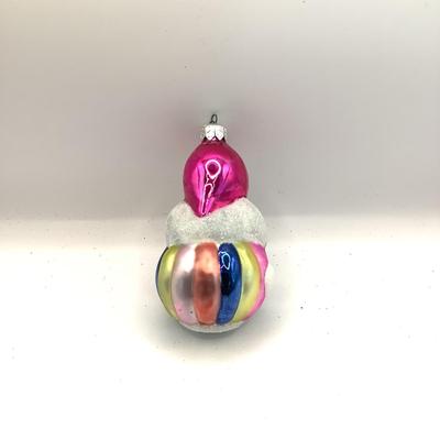 1665 Christopher Radko 1996 Russian Peasant Woman Glass Ornament