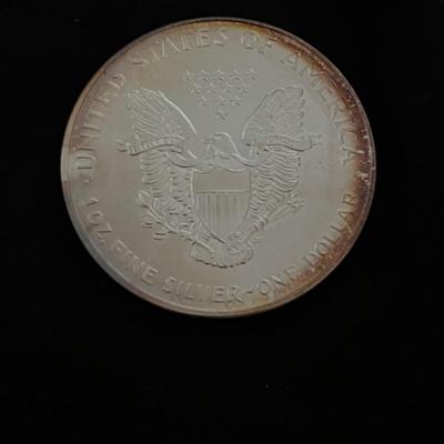 American Eagle Silver Dollar from 1997 (K-MG)