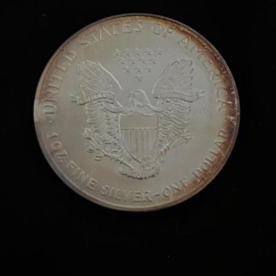 American Eagle Silver Dollar from 1997 (K-MG)