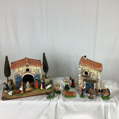 1673 Les Santons Marcel Carbonel Nativity Set