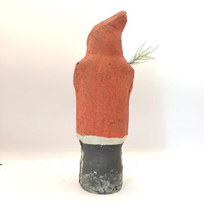 1674 Antique German Paper Mache Belsnickle Santa
