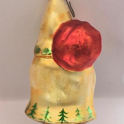 1680; Christopher Radko Alpine Santa Glass Ornament