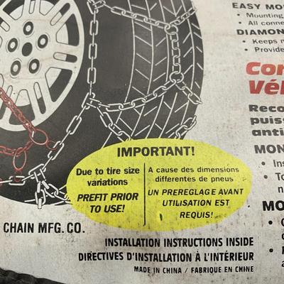 #10 Alpine Premier Winter Tire Chains *See Pictures For Size Details*