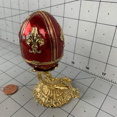 #15 Cristiani Collezione Fleur Fleur de Lis Armor Egg