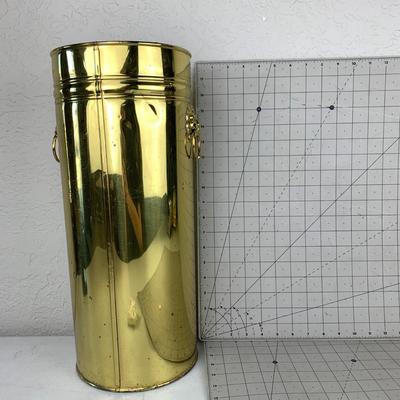 #20 Brass Cane/Umbrella Holder 