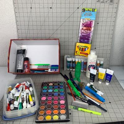 #23 Watercolors, Colored Pencils, Acrylic Paint & More