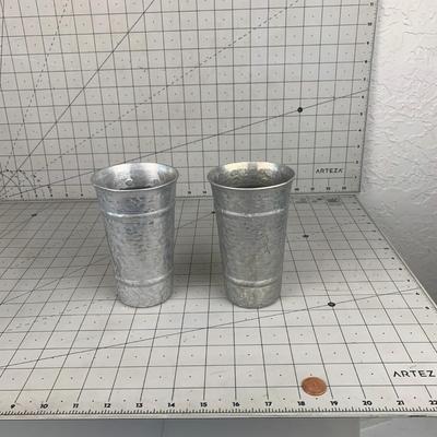 #73 Silver Style Cups