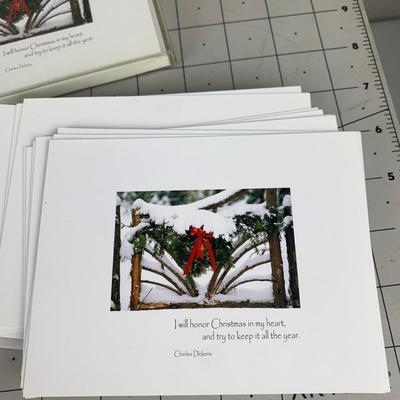 #107 Charles Dickens Christmas Card