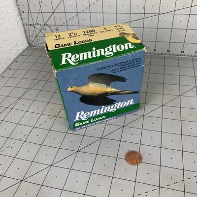 #163 Remington Game Loads Plastic ShotShells