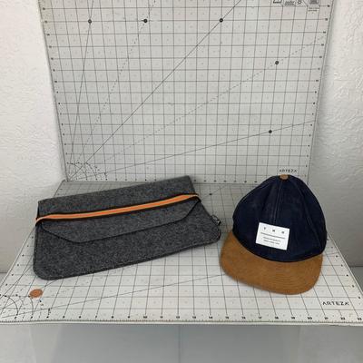 #178 Laptop Sleeve and H&M Hat