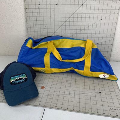 #242 SportCraft Bag (Empty) and Redoubt Alaska Hat
