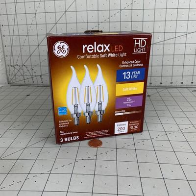 #263 Relax Led 3 Light Bulbs