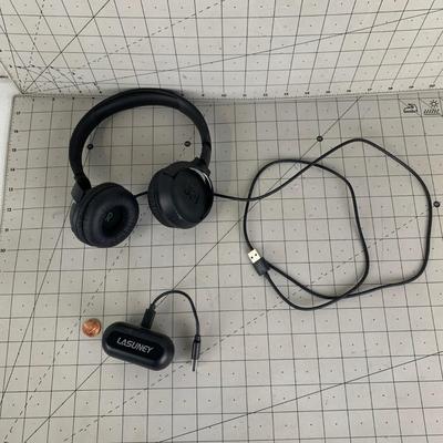 #274 JBL Headphones with Charger & Lasuney Piece