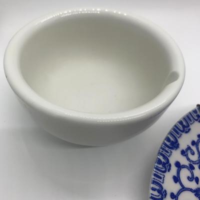 Mortar and pestle spice grinder bowl, Japanese plate, small bowl
