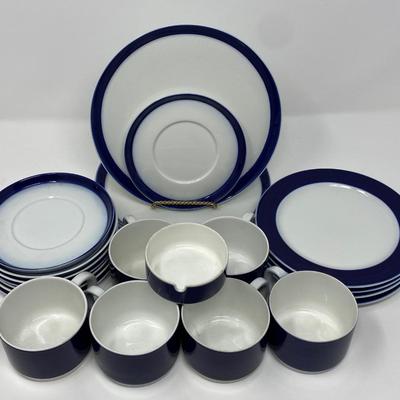 Rosenthal Germany K Composition Cobalt Blue Dinnerware - Discontinued