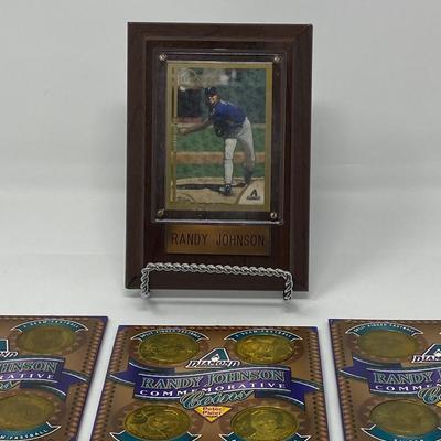 Collection of Arizona Diamondbacks Randy Johnson Memorability