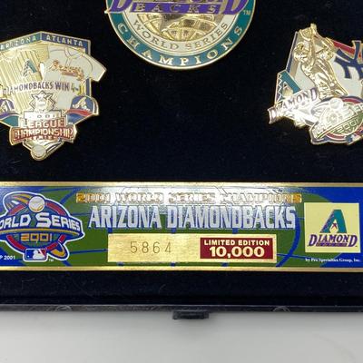 2001 World Series Champions Arizona Diamondbacks Limited Edition 5,864 of 10,000