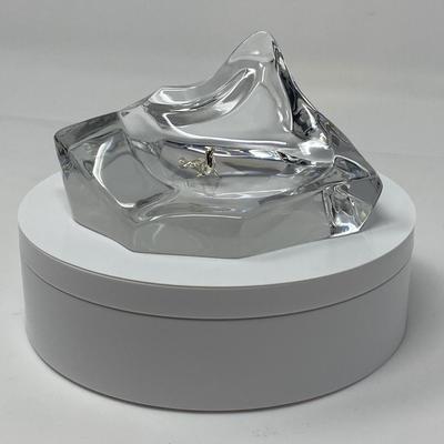 The Franklin Mint Seal and Crystal Sculpture Signed by James Carpenter