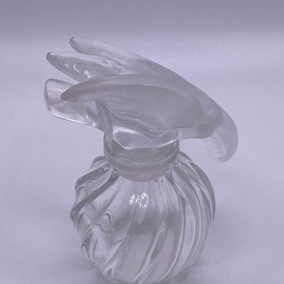 Lalique Perfume Bottle for â€œLâ€™air du Tempsâ€ Perfume by Nina Ricci